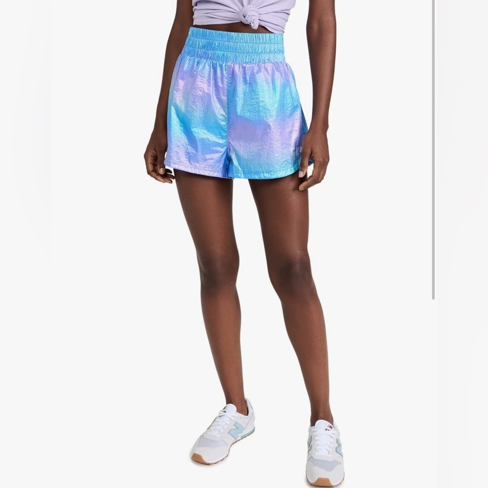 EleVen by Venus Williams Iridescent Athletic Shorts - Picture 2 of 9